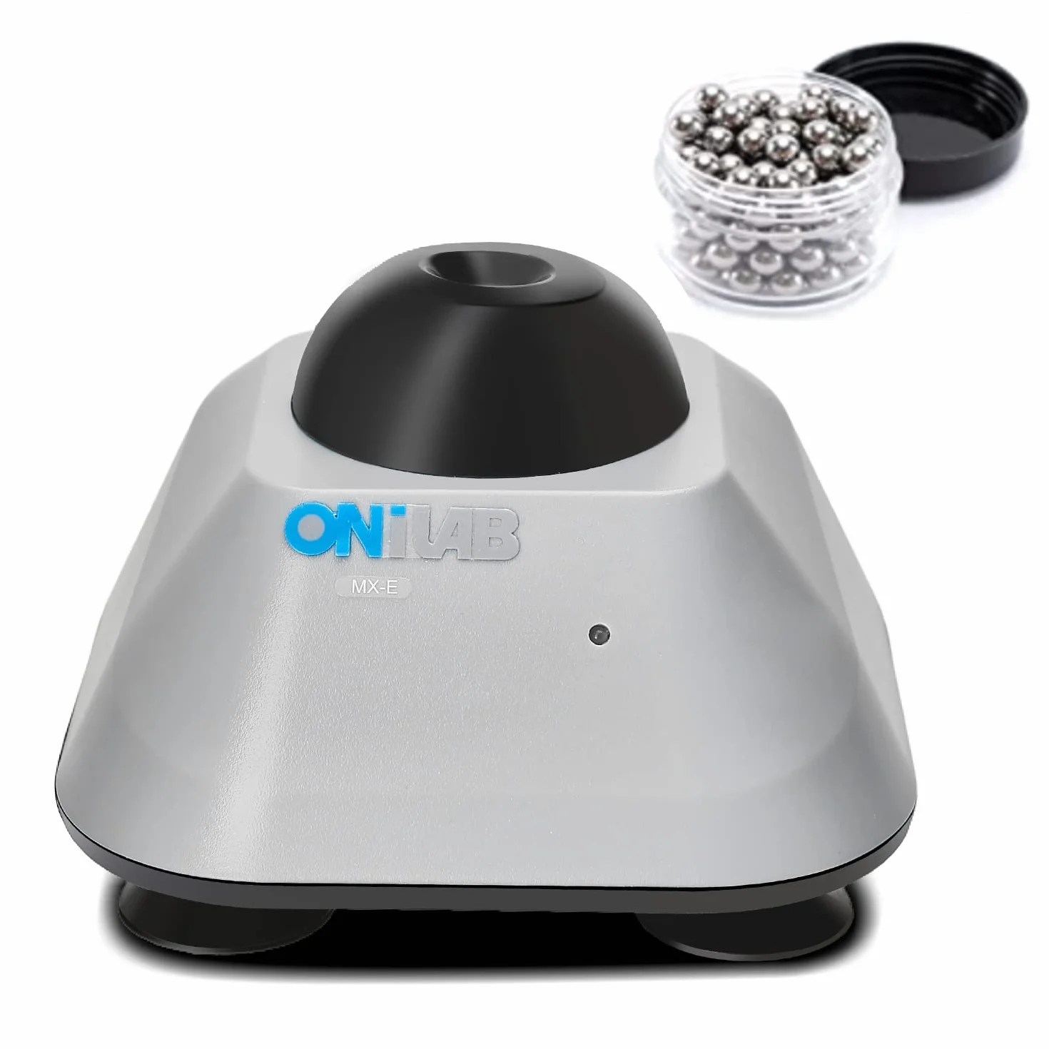 ONiLAB Mini Vortex Mixer z funkcją dotykową, mieszanie w laboratorium, lakier do paznokci, kleje do rzęs i mieszanie farb akrylowych, laboratorium Vortex z aluminiową podstawą odlewniczą, w zestawie
