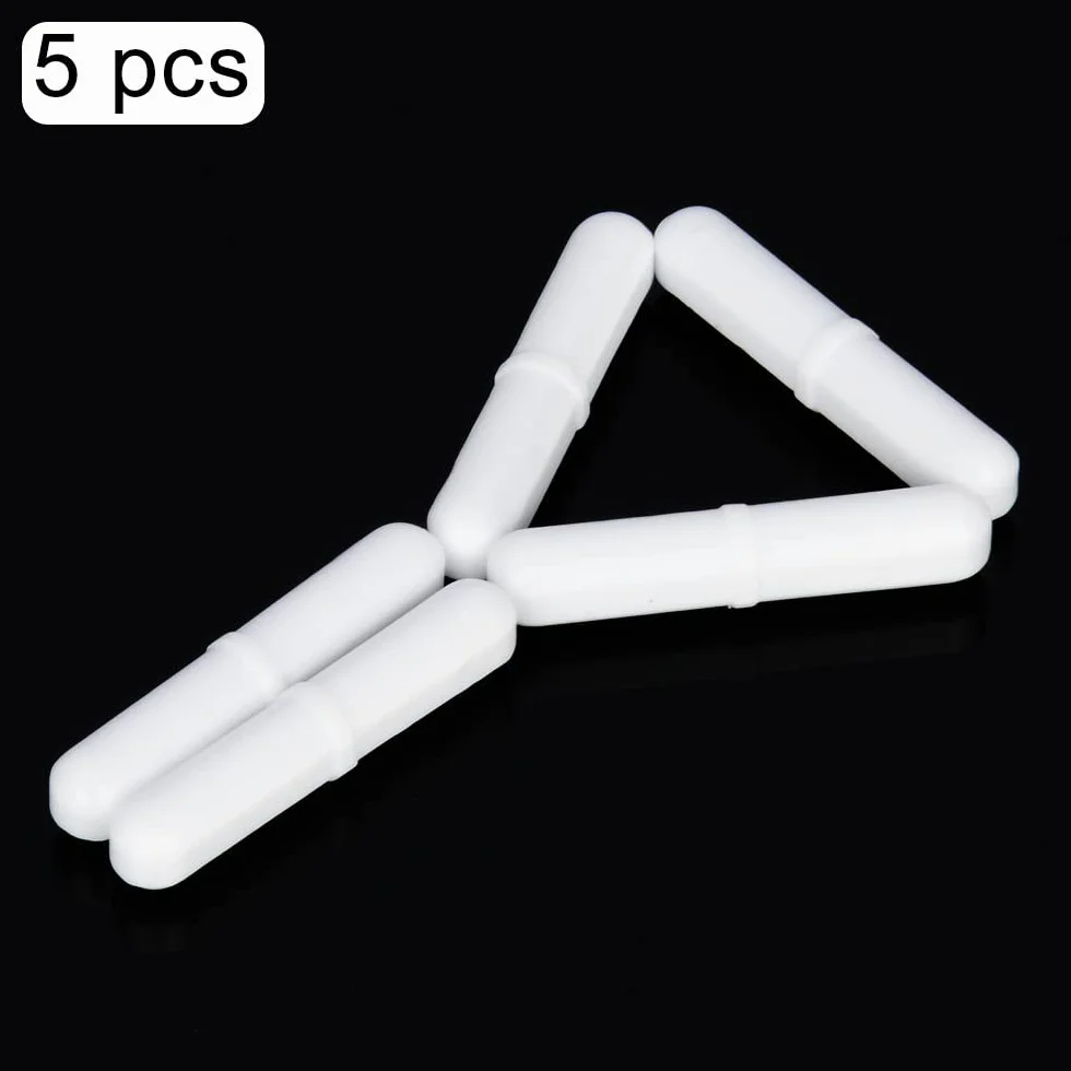 stonylab Mieszadła Magnetyczne, 50 mm Mieszadła z Powłoką PTFE do Laboratoryjnej Płyty Mieszającej, Zestaw 5 Sztuk