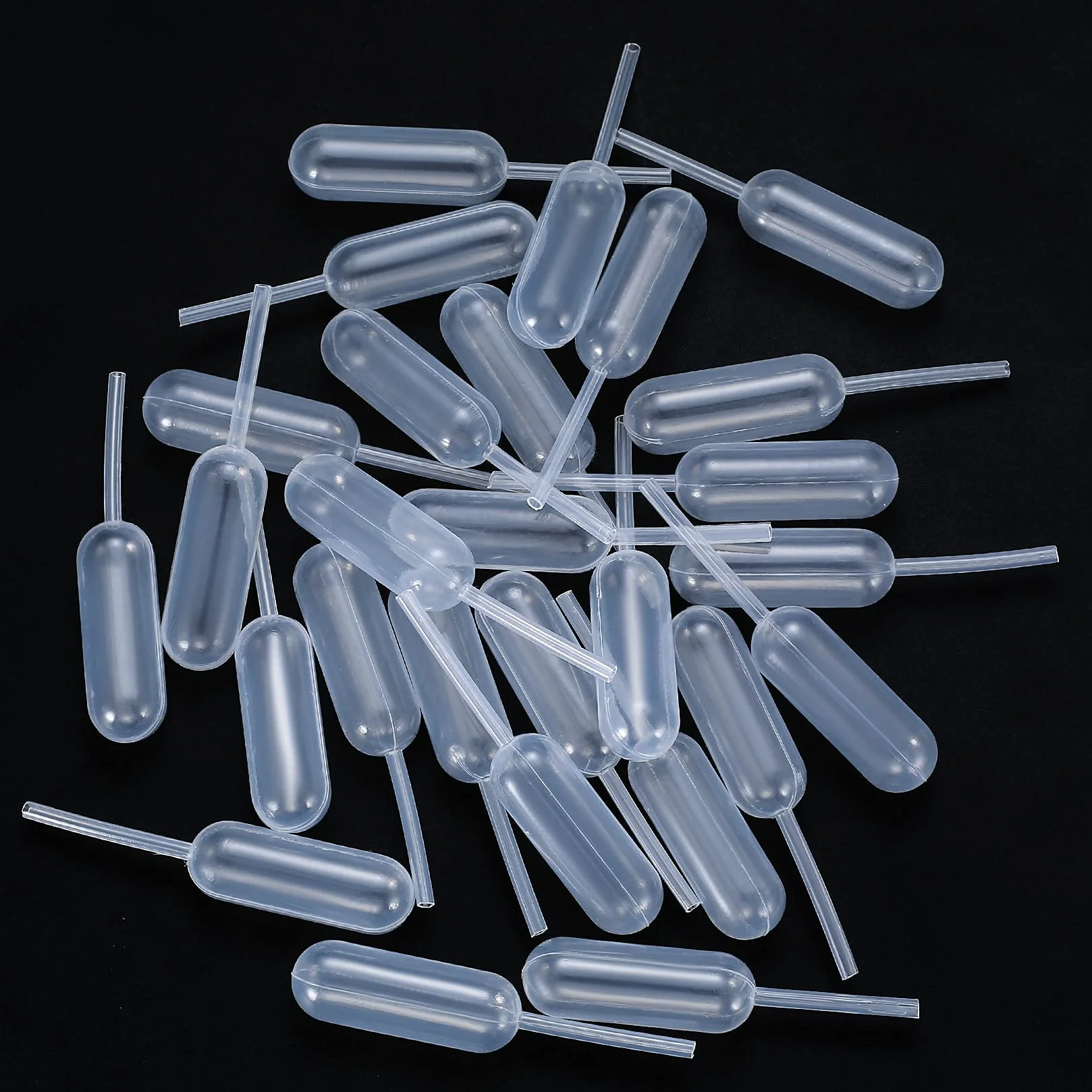 120 sztuk plastikowych pipet, pojemność 4 ml, dozowniki, pipety do przekładania, łatwe do użycia i uniwersalne, do truskawek, czekolady, dżemu, babeczek