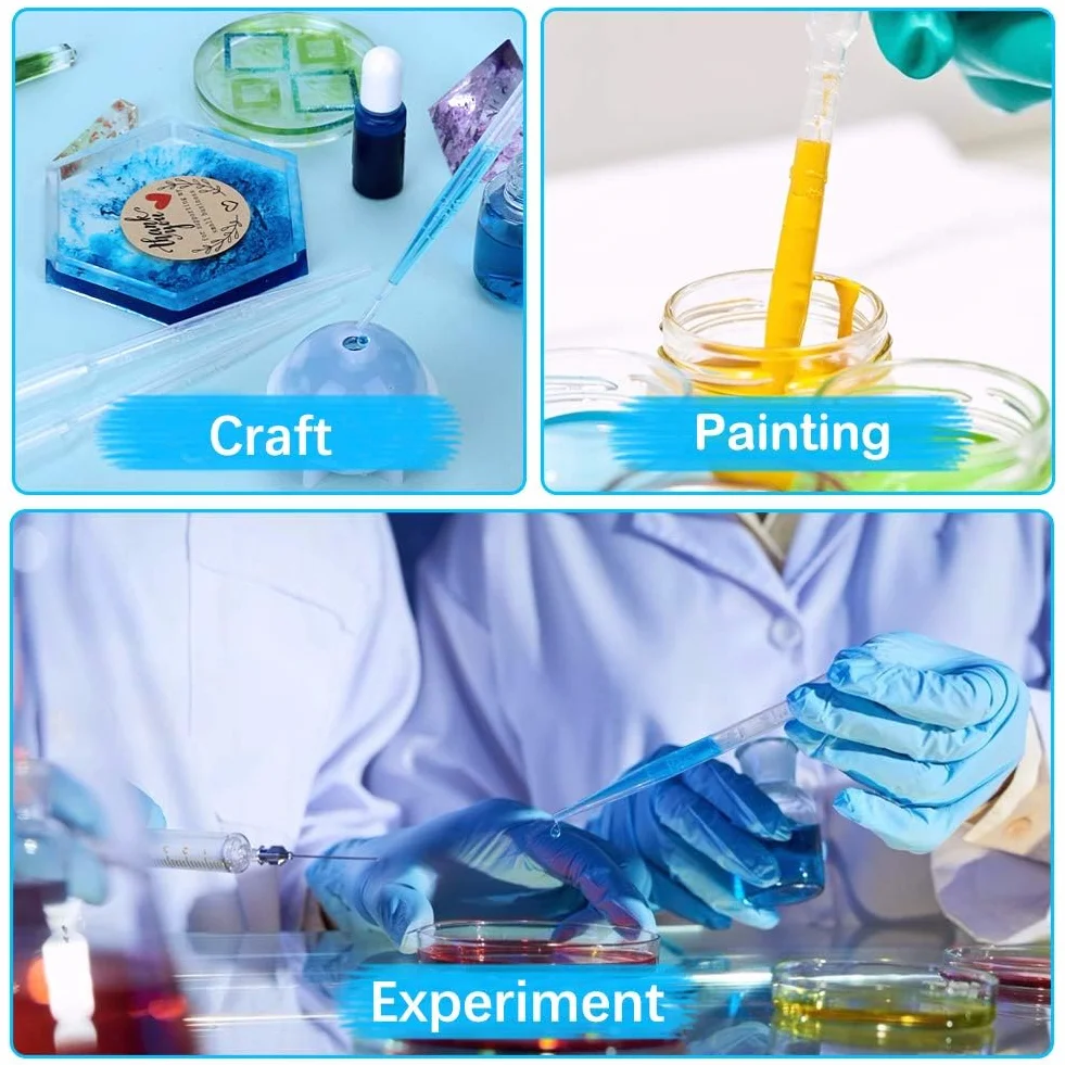 20 sztuk pipet, 3ml plastikowe pipety transferowe jednorazowe ze skalą, pipety dozujące, do prób laboratoryjnych, eksperymentów w klasie, perfum, olejków eterycznych