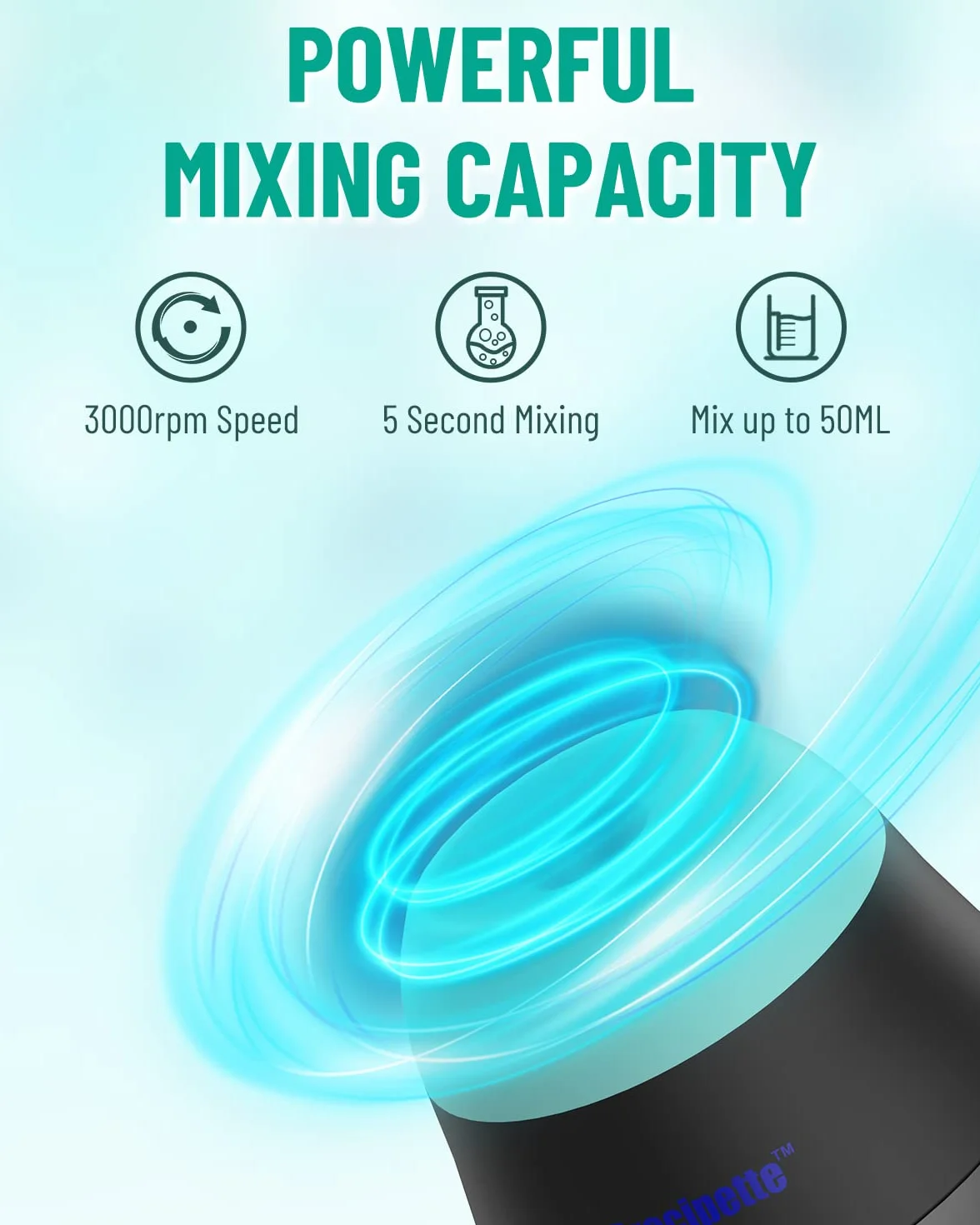 3000rpm Mini Vortex Mixer Vortex shaker mikser do mieszania farb akrylowych 3000obr./min mieszalnik kolorów Vortex Shaker mieszacz kolorów do farb akrylowych, Citadel Vallejo, lakier do paznokci, klej do rzęs (zielony i czarny)