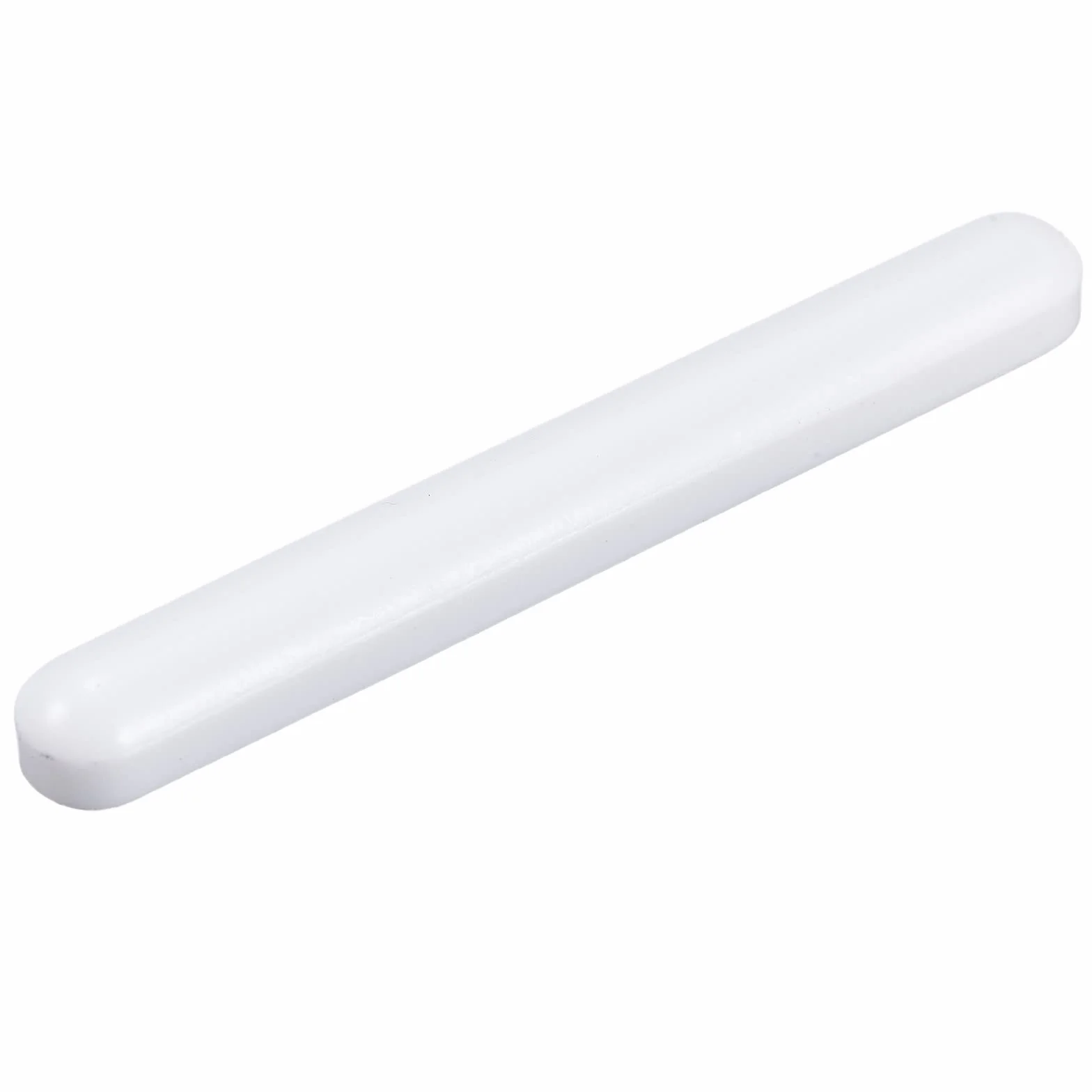 sourcing map Magnetyczny mieszadło mieszadło mieszadło 80 mm (3,15") x10 mm kształt cylindra biały