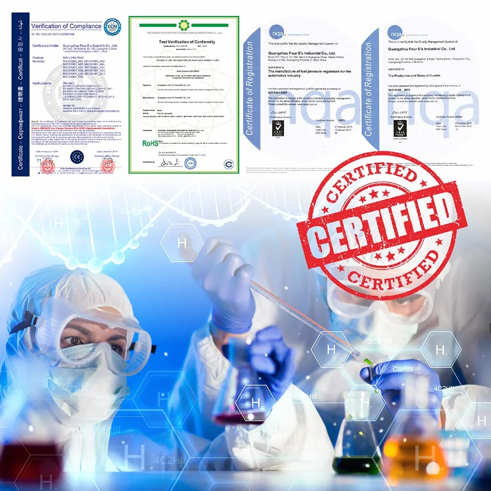 FOUR E'S SCIENTIFIC Mini Mikser Vortex Vortexmixrar Labb Mixnings Naukowy Tryb Dotykowy 5,5mm średnica Orbity Blender Drgania wir 5000 obr./min 50ml do Rurki Laboratoryjnej Wtyczka Brytyjska