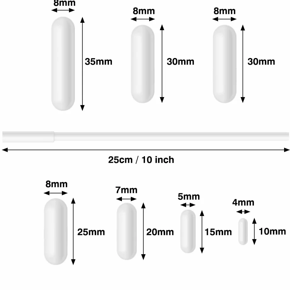 HYCC Laboratoryjne mieszadło magnetyczne z 7 mieszadłami magnetycznymi i mieszadłem, 3000 obr./min, maks. pojemność: 3000 ml