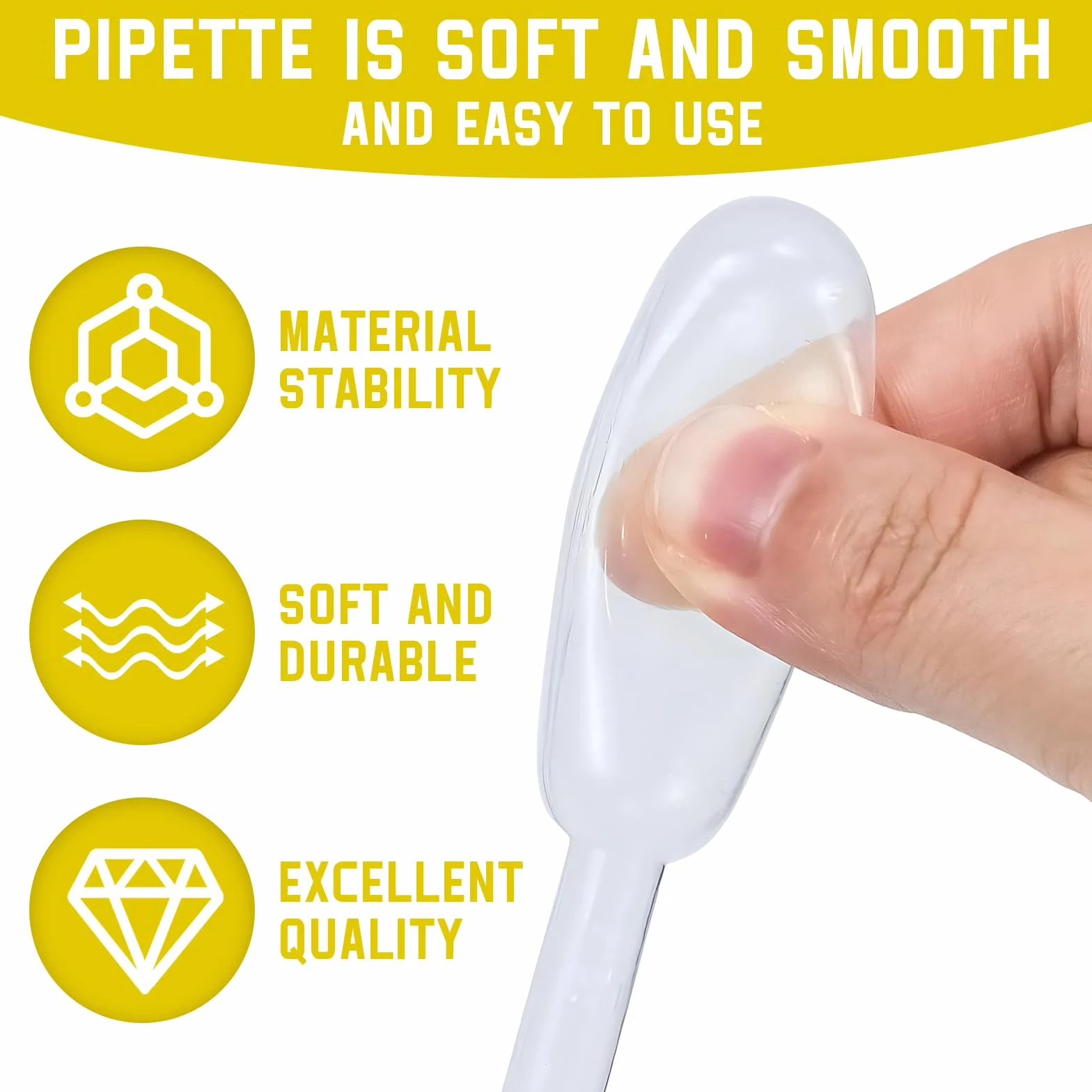 500 sztuk pipety z kroplomierzem, 0,5 ml, pipeta pomiarowa, z polietylenu, do eksperymentów, medycyny, zakraplacze z tworzywa sztucznego, ze skalą do eksperymentów laboratoryjnych, narzędzi do