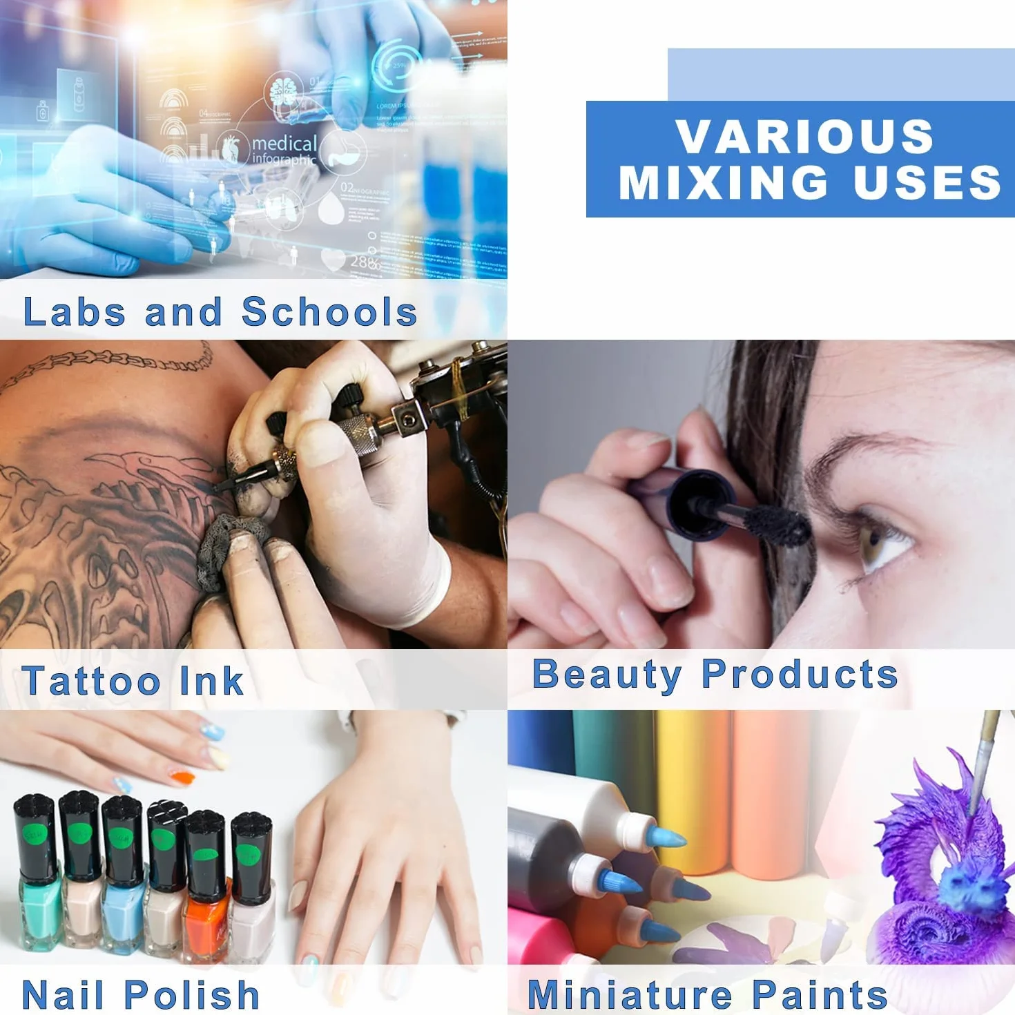 ONiLAB Mini Vortex Mixer z funkcją dotykową, mieszanie lakierów do paznokci, klejów do rzęs i farb akrylowych, mieszadło laboratoryjne z wytrzymałą aluminiową podstawą, zielony