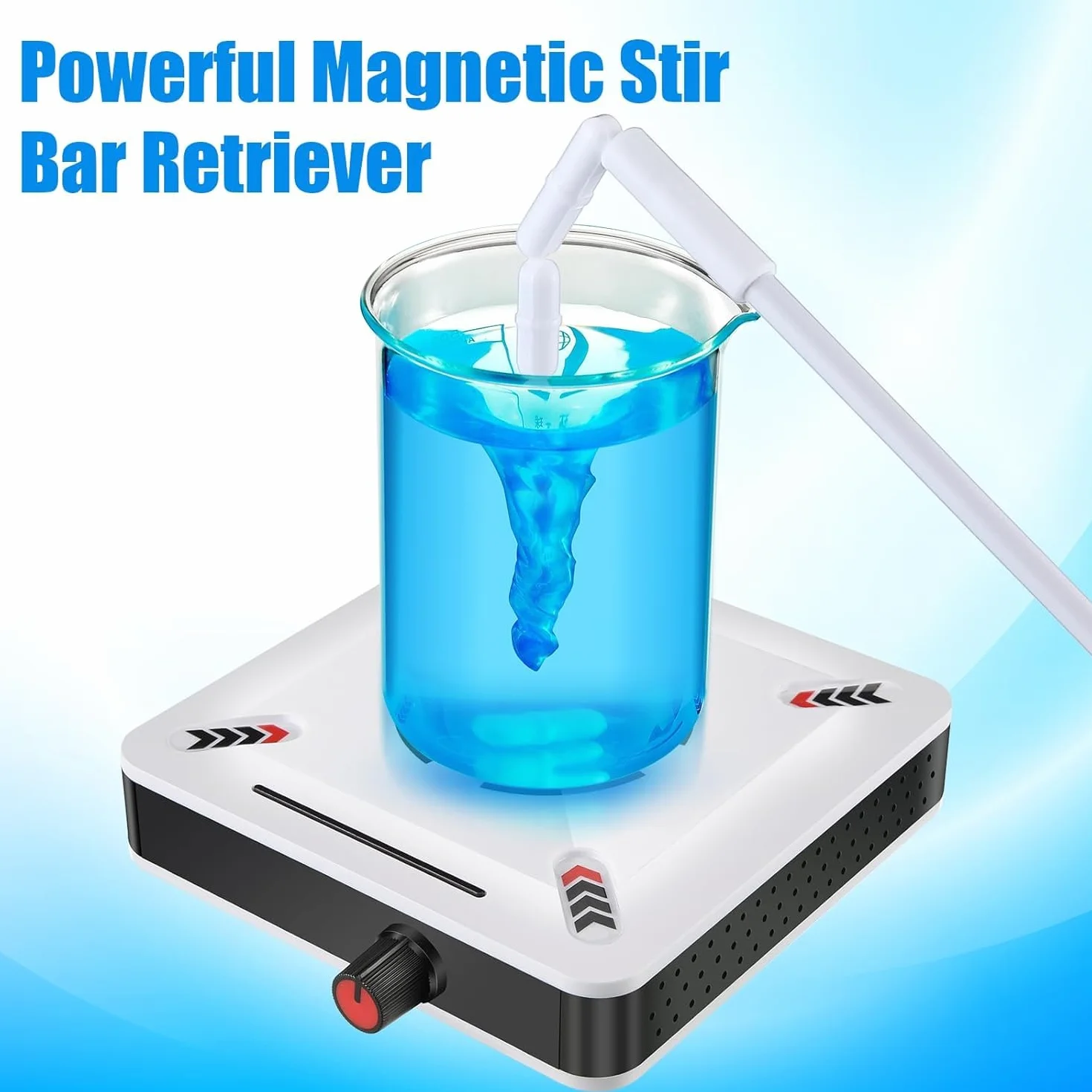 Mieszadło magnetyczne HJ-1S mini tworzywo sztuczne 1000 ml 25 W mieszadło magnetyczne maszyna do mieszania do laboratorium szkolnego petrochemicznego metalu 0-2400 obr./min wtyczka UE 100-240 V)