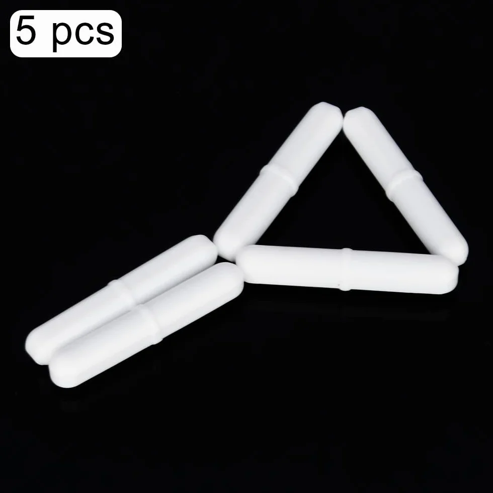 stonylab Mieszadła Magnetyczne, 60 mm Mieszadła z Powłoką PTFE do Laboratoryjnej Płyty Mieszającej, Zestaw 5 Sztuk