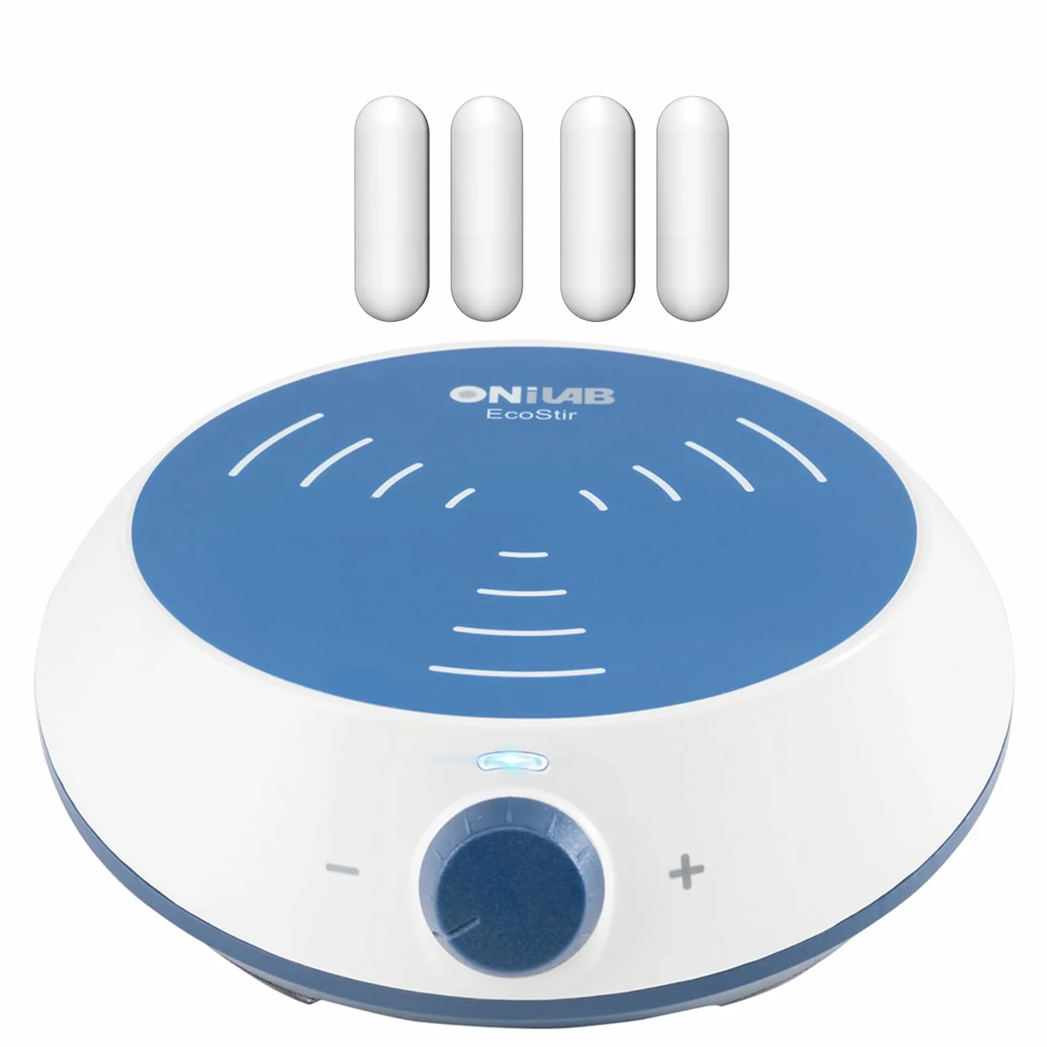 ONiLAB Magnetic Stirrer with 4PCS Stir Bars，Magnetic Mixer with Stirring Capacity 3000ml (No Heating)
