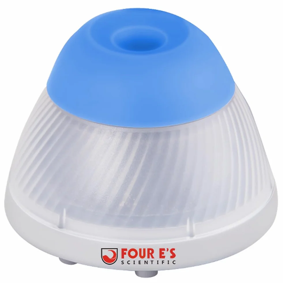 FOUR E'S SCIENTIFIC Mini Mikser Vortex Vortexmixrar Labb Mixnings Naukowy Tryb Dotykowy 5,5mm średnica Orbity Blender Drgania wir 5000 obr./min 50ml do Rurki Laboratoryjnej Wtyczka Brytyjska