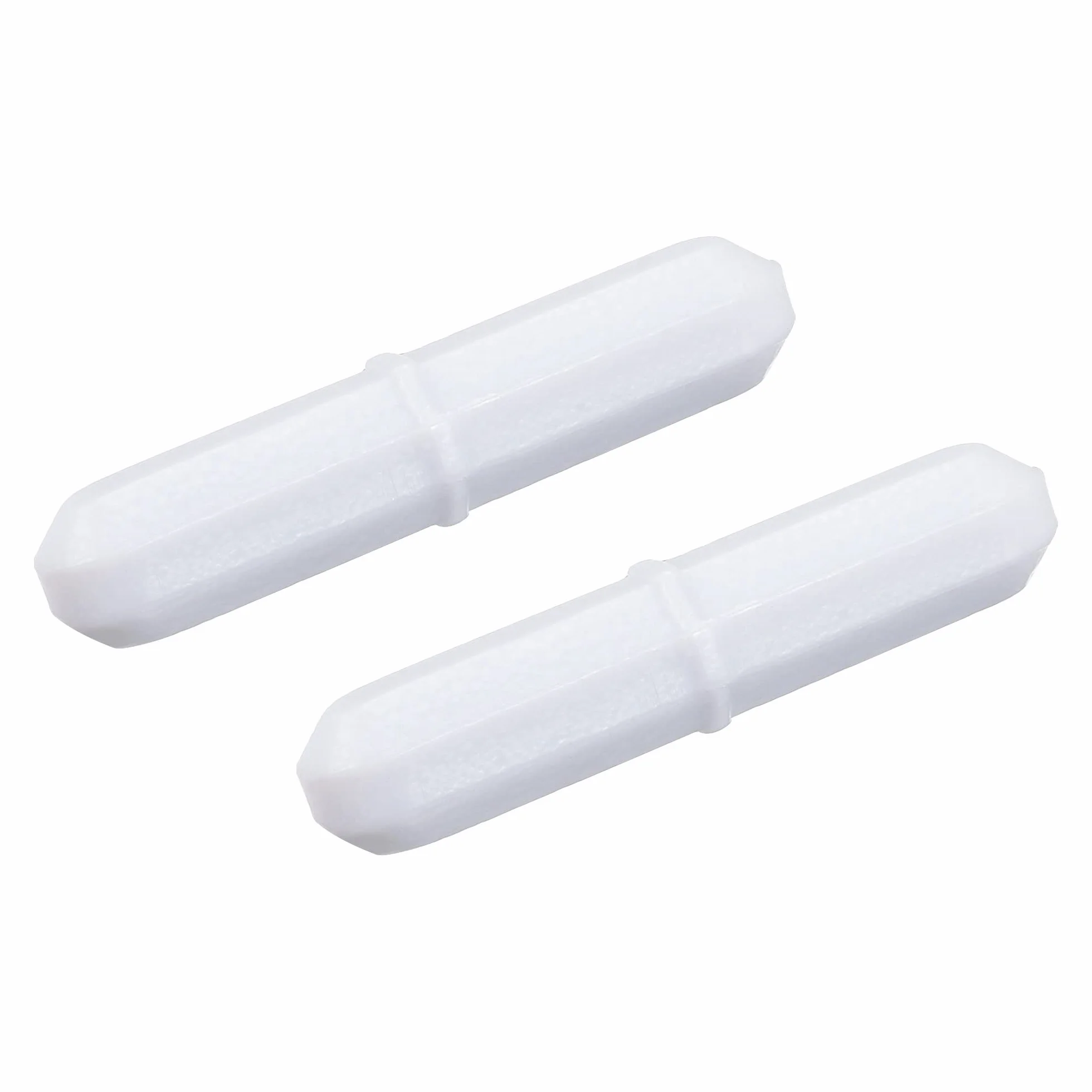 sourcing map 2 sztuki mieszadło magnetyczne mieszadło mieszadło 40 mm (1,57 cala) forma pierścieniowa powłoka PTFE magnes biały do laboratorium