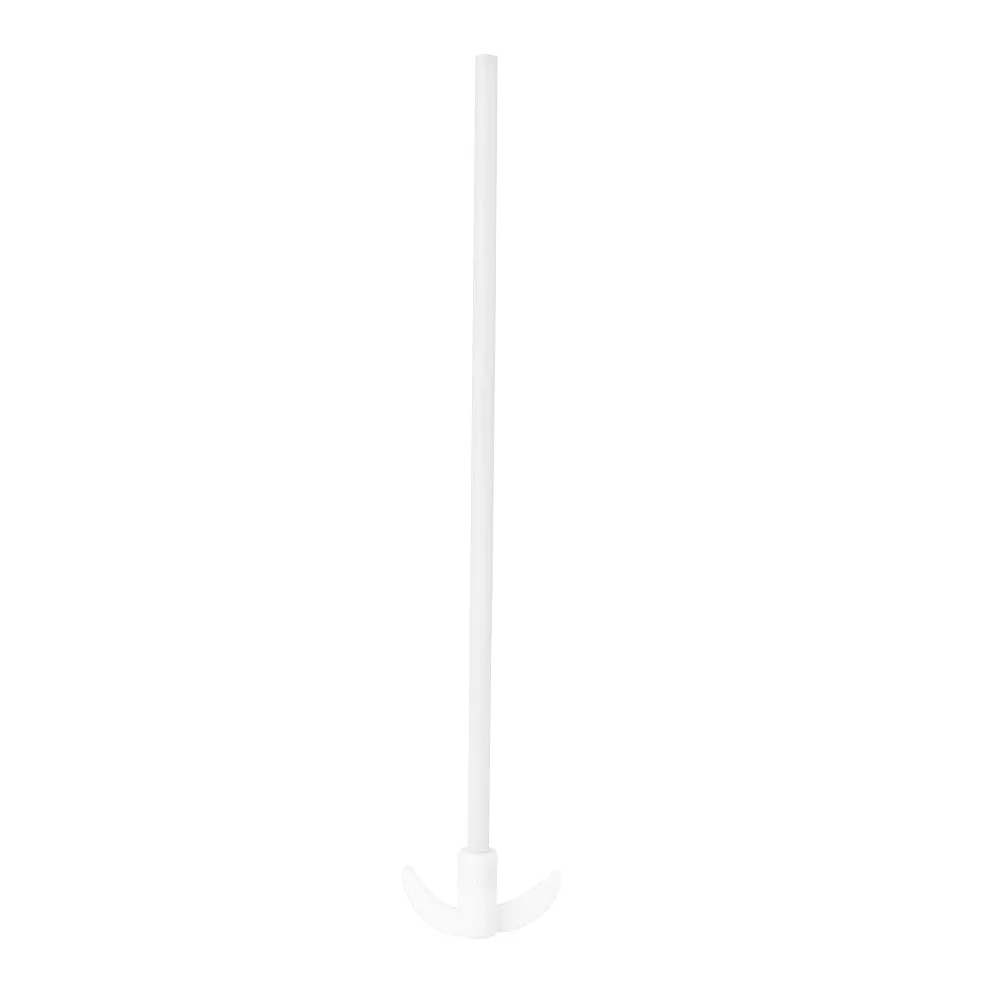 Pręt Mieszający PTFE Pokryty PTFE, Pręt Mieszający Śmigło Ptfe Stalowy Pręt Mieszający do Użytku Laboratoryjnego, Odporny na Wysokie Temperatury, Dł. 250 Mm Szer. 40 Mm Gł. 7 Mm