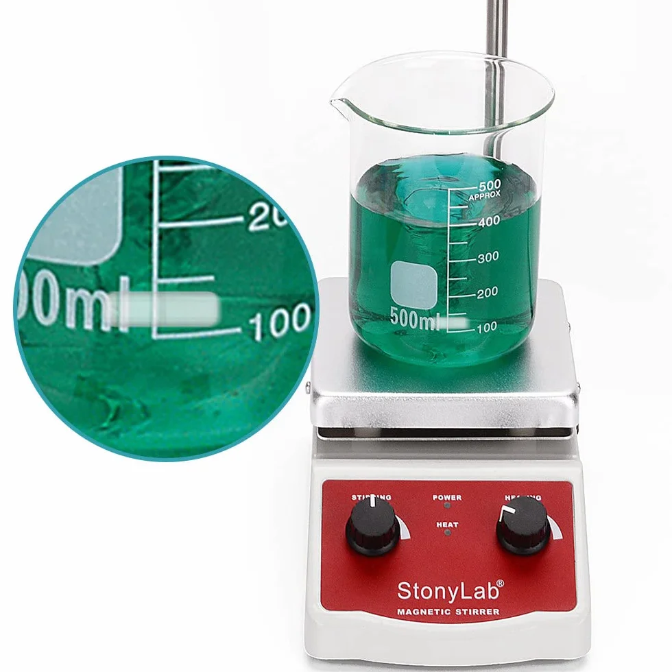stonylab Mieszadła Magnetyczne, 30 mm Mieszadła z Powłoką PTFE do Laboratoryjnej Płyty Mieszającej, Zestaw 5 Sztuk