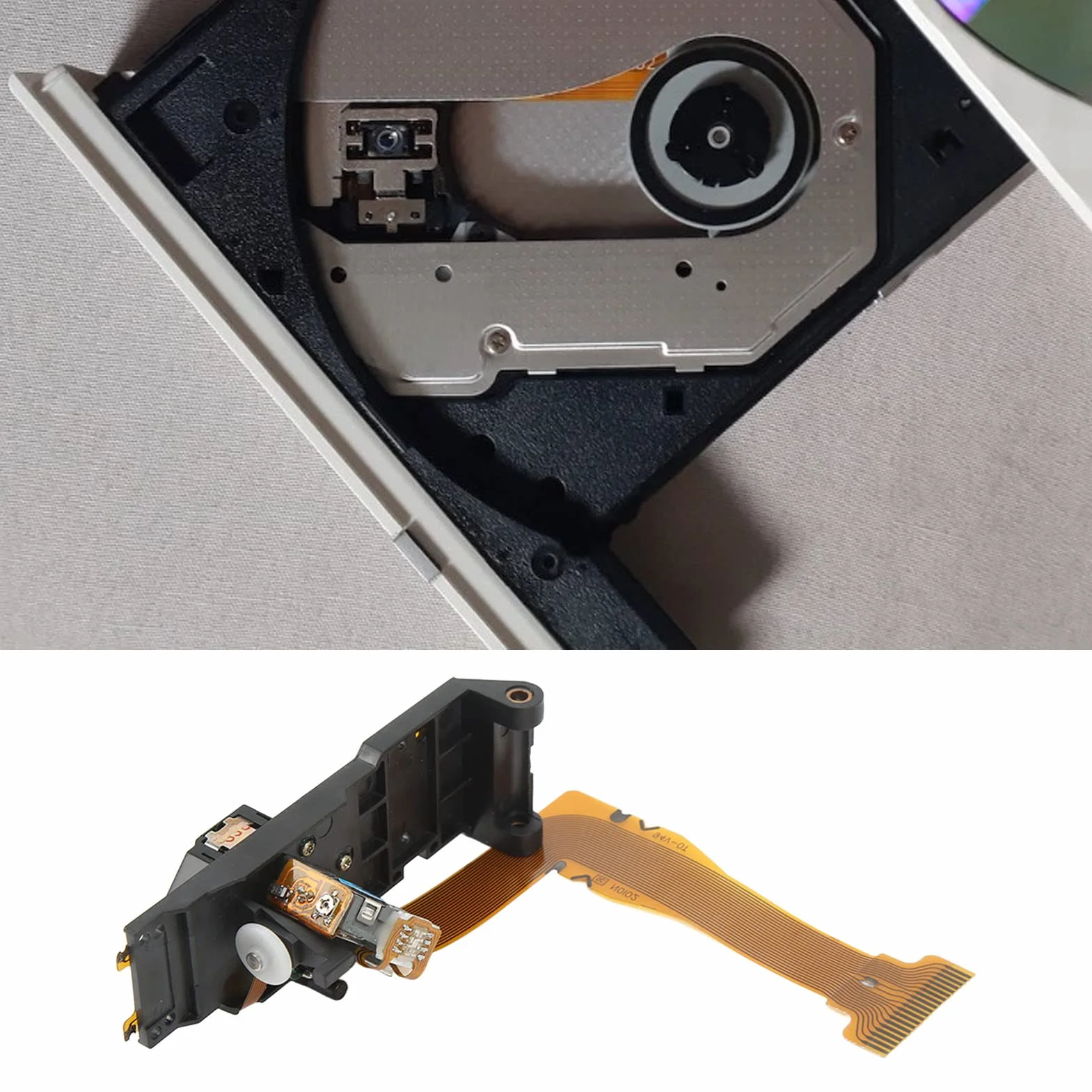 KSS 151A Optyczna soczewka odbioru do mechanizmu odtwarzacza CD VCD, naprawa części zamiennych