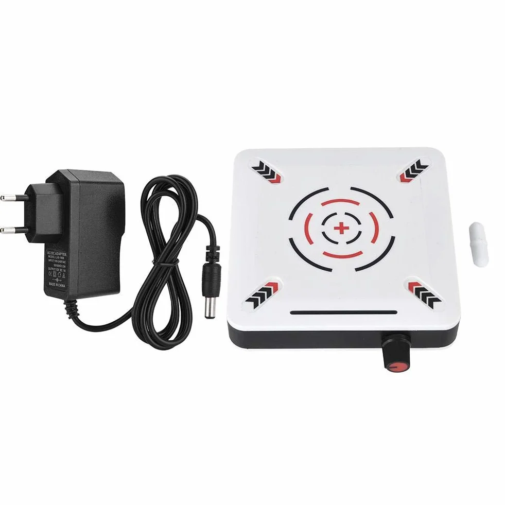 Mieszadło magnetyczne HJ-1S mini tworzywo sztuczne 1000 ml 25 W mieszadło magnetyczne maszyna do mieszania do laboratorium szkolnego petrochemicznego metalu 0-2400 obr./min wtyczka UE 100-240 V)