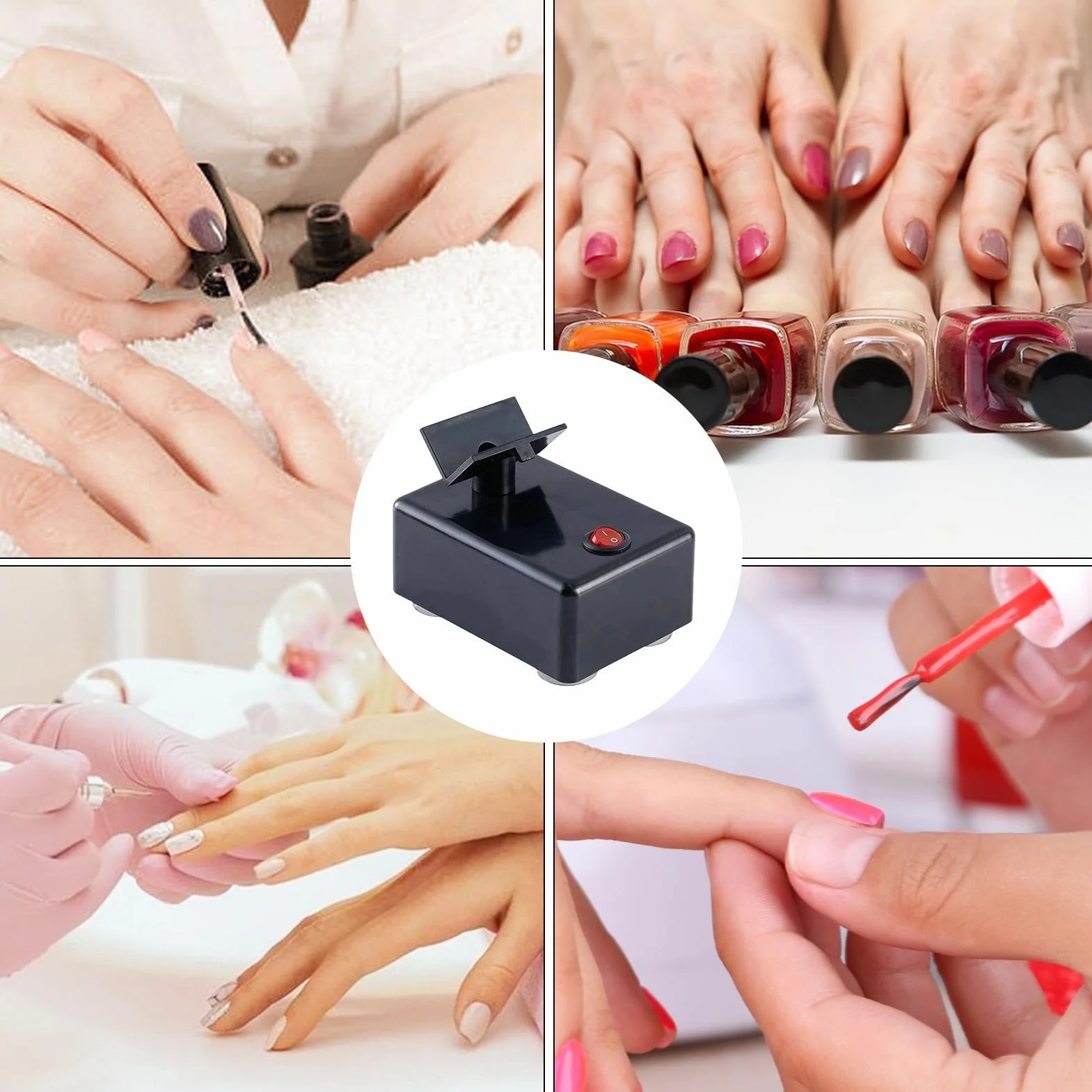 Shaker do paznokci, mikser do paznokci, wytrz?sarka do kleju do paznokci | przeno? mieszad? do lakieru do paznokci, profesjonalna wytrz?sarka do paznokci
