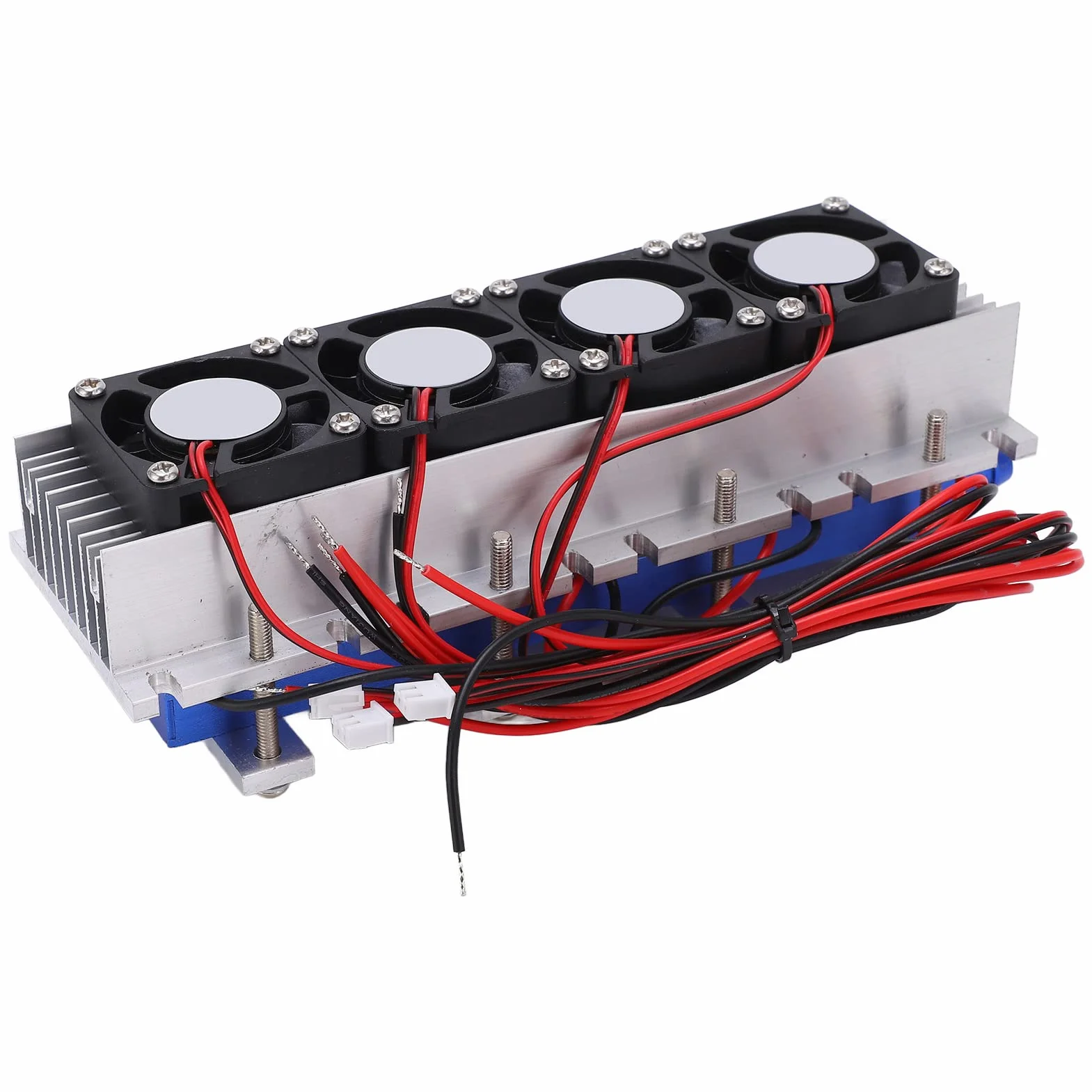 12V 4-chipowy TEC1-12706 Chłodnica Termoelektryczna Urządzenie Chłodzące Powietrze do Nauki Chłodzenia Półprzewodników