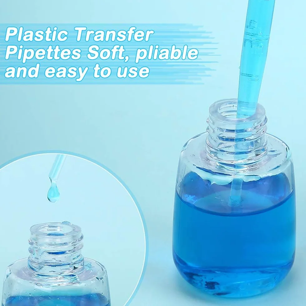 20 sztuk pipet, 3ml plastikowe pipety transferowe jednorazowe ze skalą, pipety dozujące, do prób laboratoryjnych, eksperymentów w klasie, perfum, olejków eterycznych