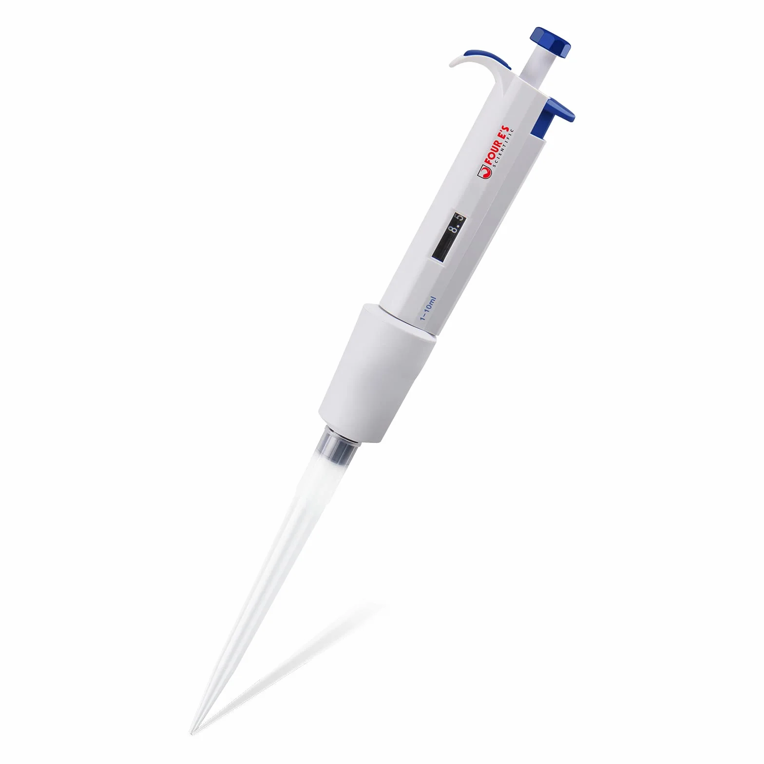 1-10ml mikropipeta pipetor pipeta laboratoryjna pipeta jednokanałowa dla laboratorium ISO8655 przyrost 100μl
