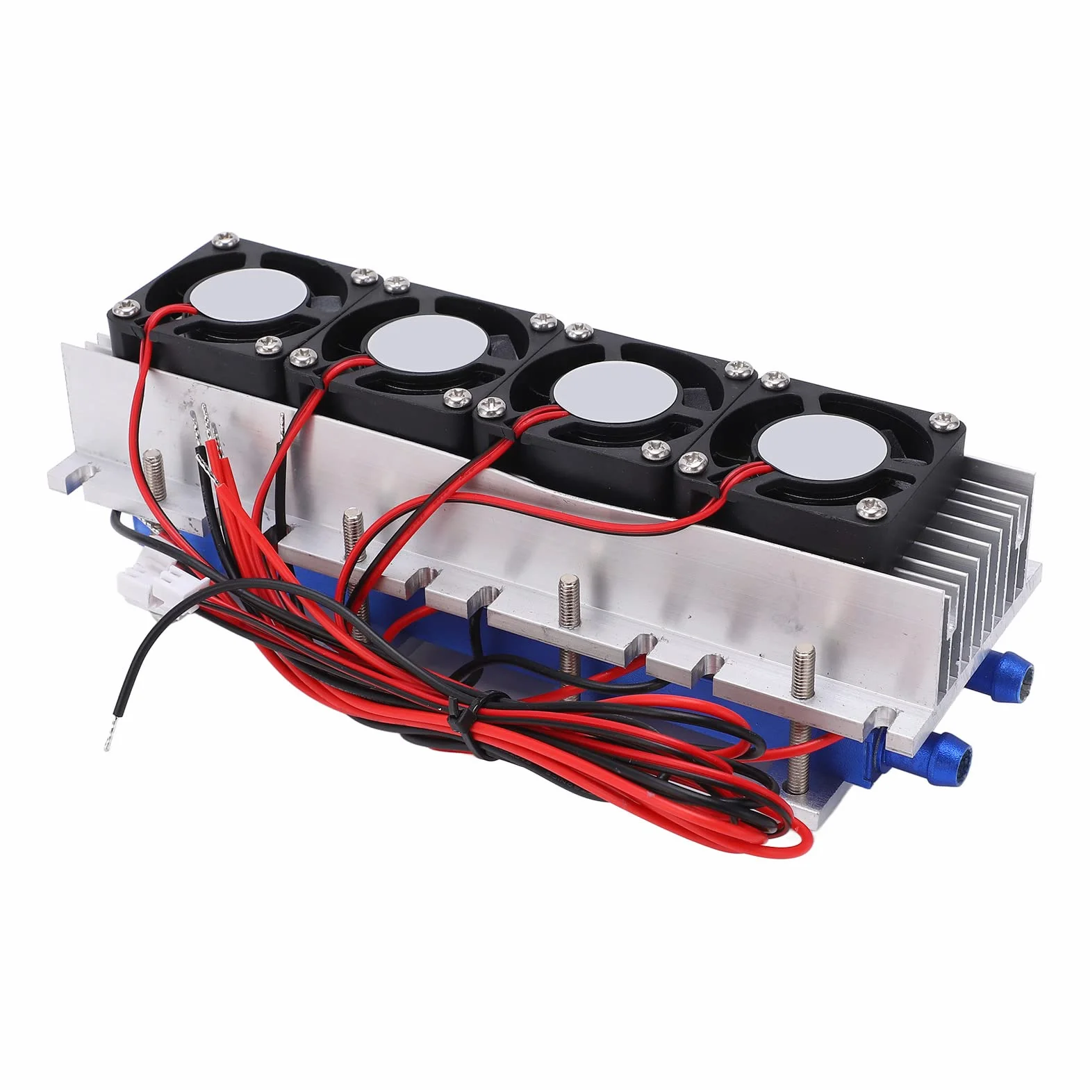 12V 4-chipowy TEC1-12706 Chłodnica Termoelektryczna Urządzenie Chłodzące Powietrze do Nauki Chłodzenia Półprzewodników